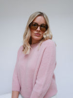 Maddie Alpaca Knit Soft Pink