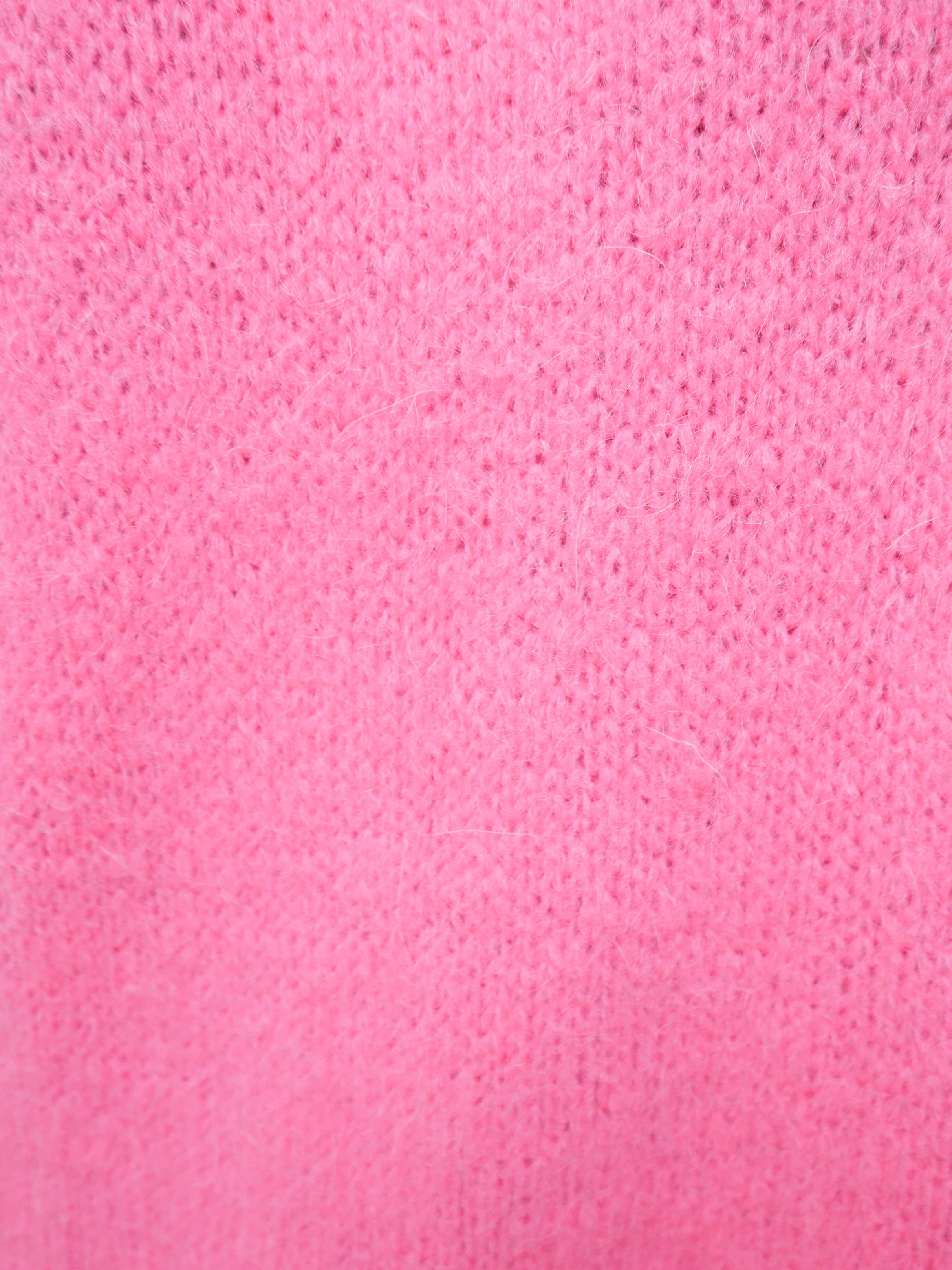 Abi Knit Mohair Hot Pink