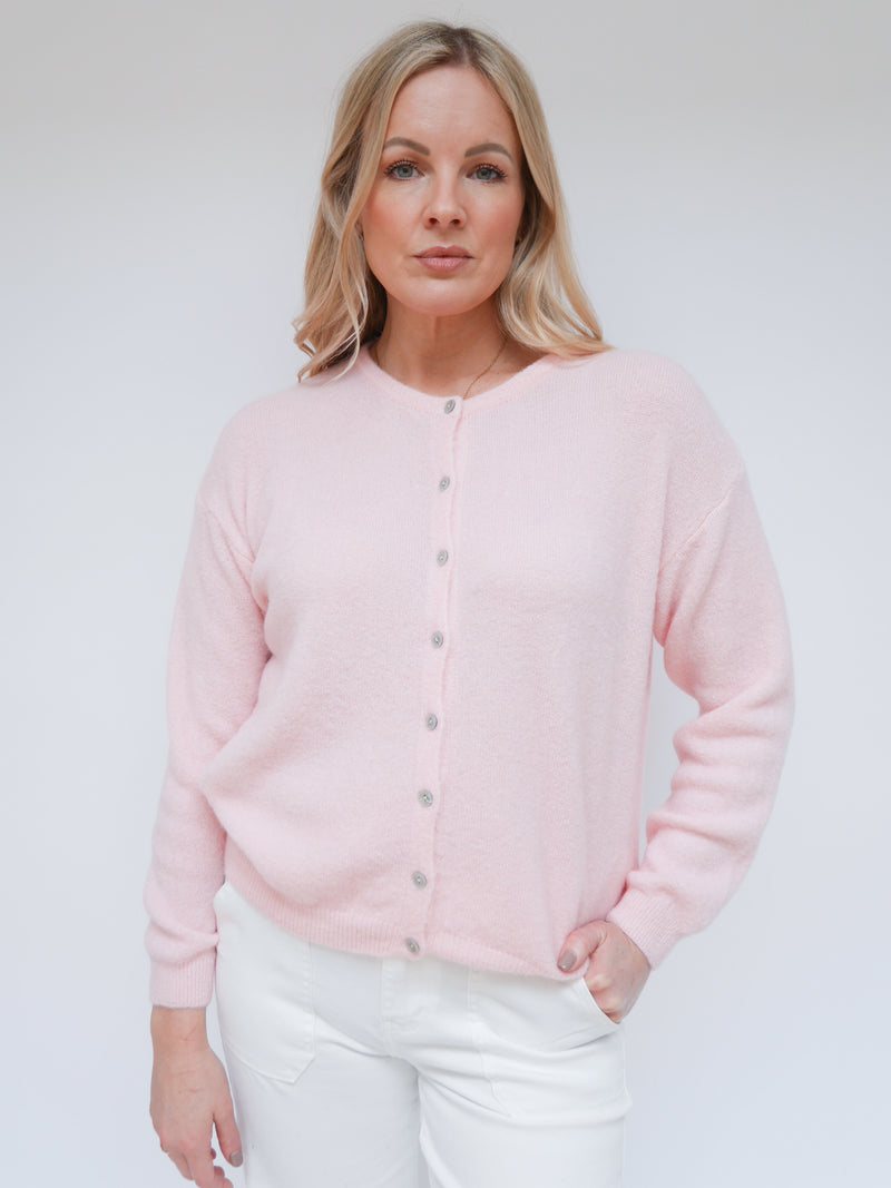 Christina Cardigan Baby Pink