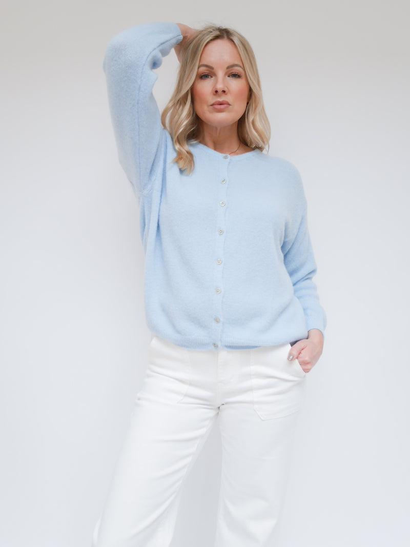 Christina Cardigan Baby Blue