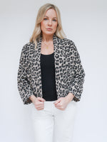 Emma Jacket Mocha Leopard