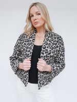 Emma Jacket Mocha Leopard