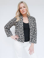 Emma Jacket Mocha Leopard