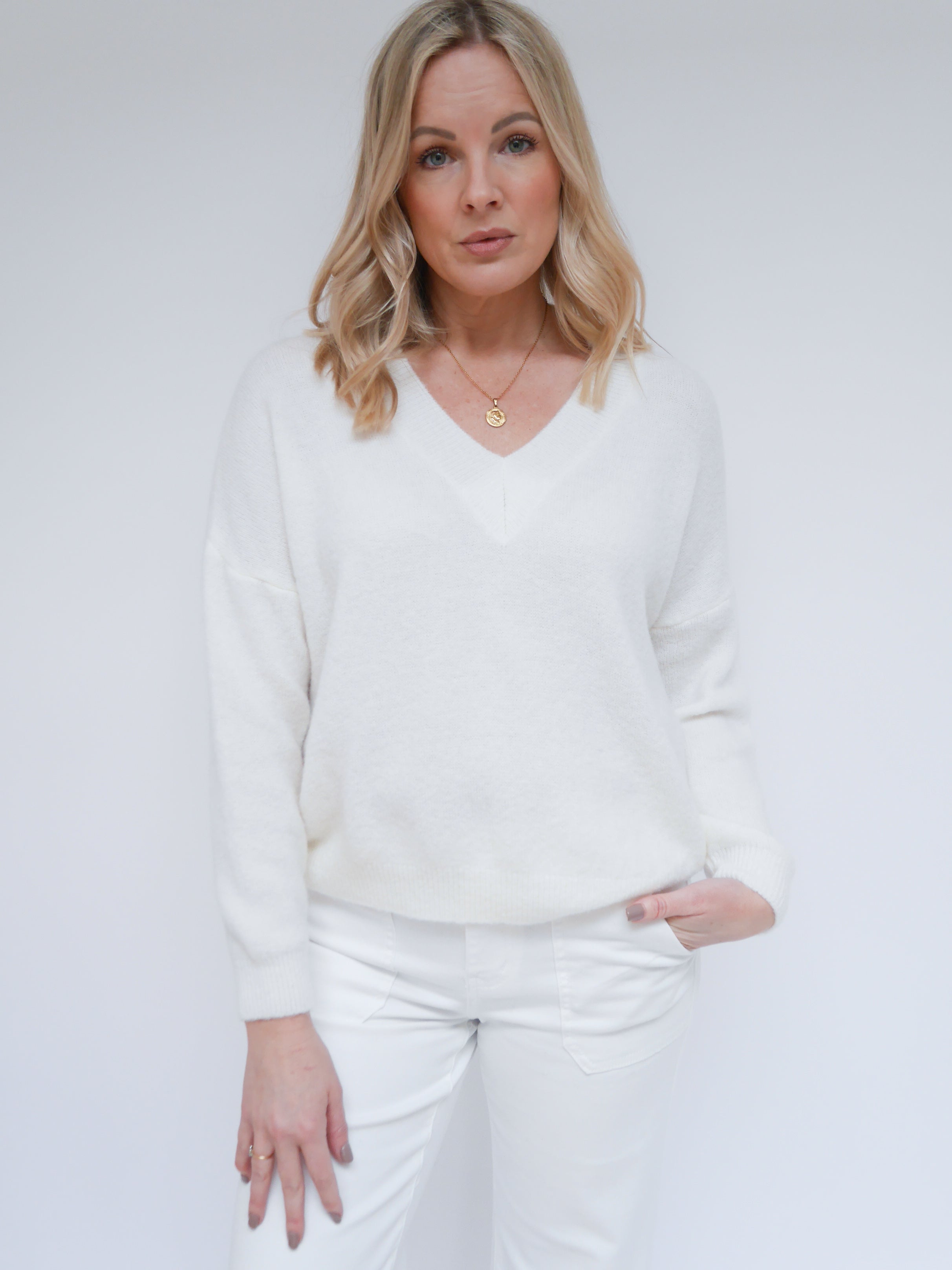 Sadie Knit Ivory