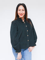 Alice Blouse Black / Camel