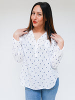 Flamingo Blouse White