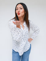 Flamingo Blouse White