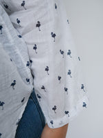 Flamingo Blouse White