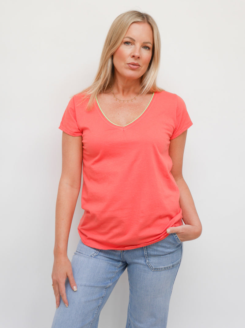 Skye Tee Coral