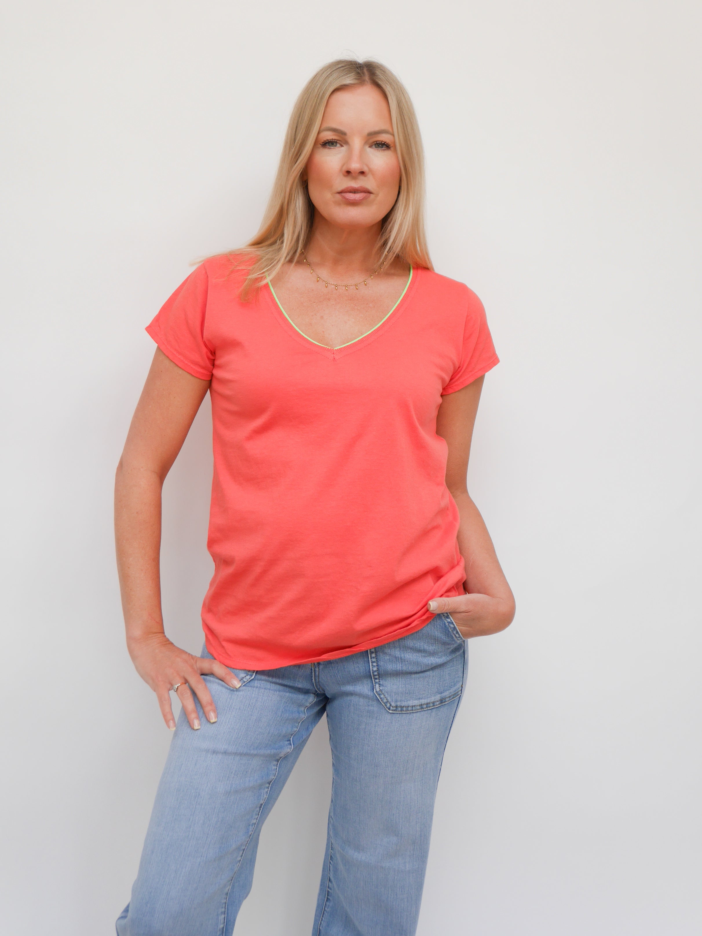 Skye Tee Coral