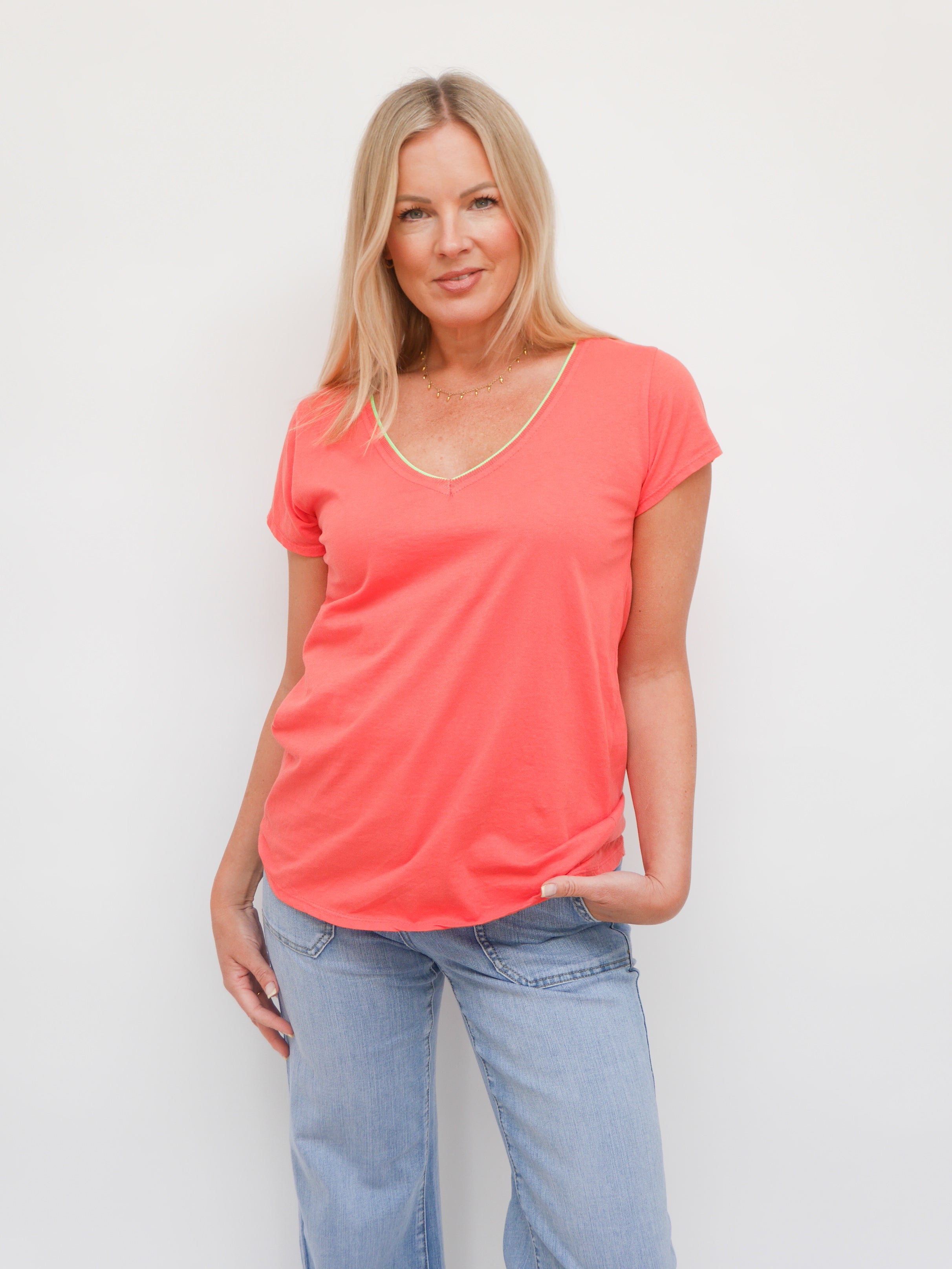 Skye Tee Coral