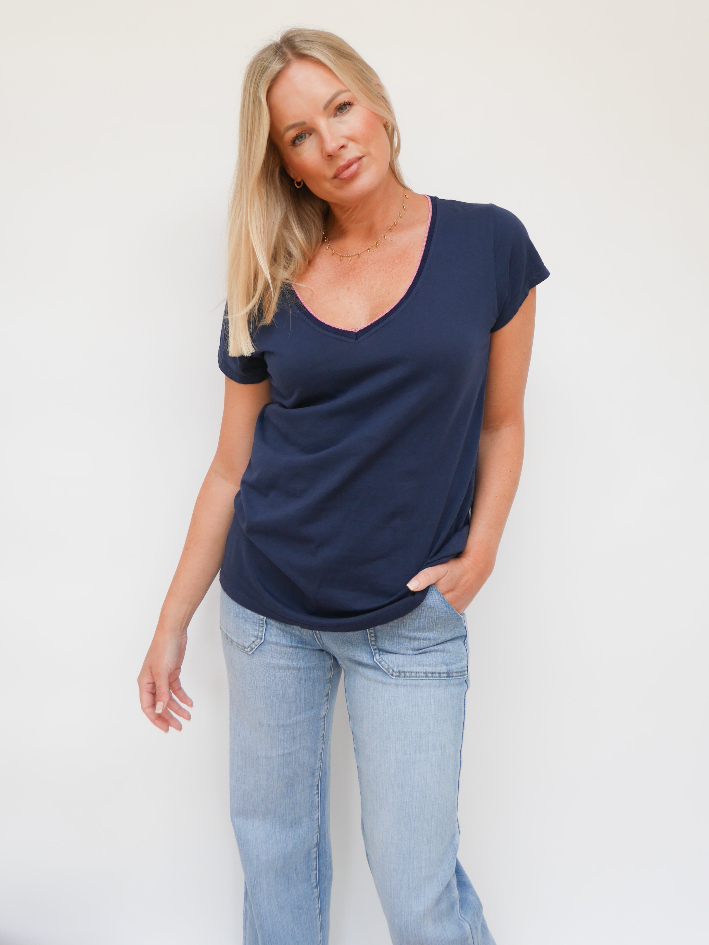 Skye Tee Navy