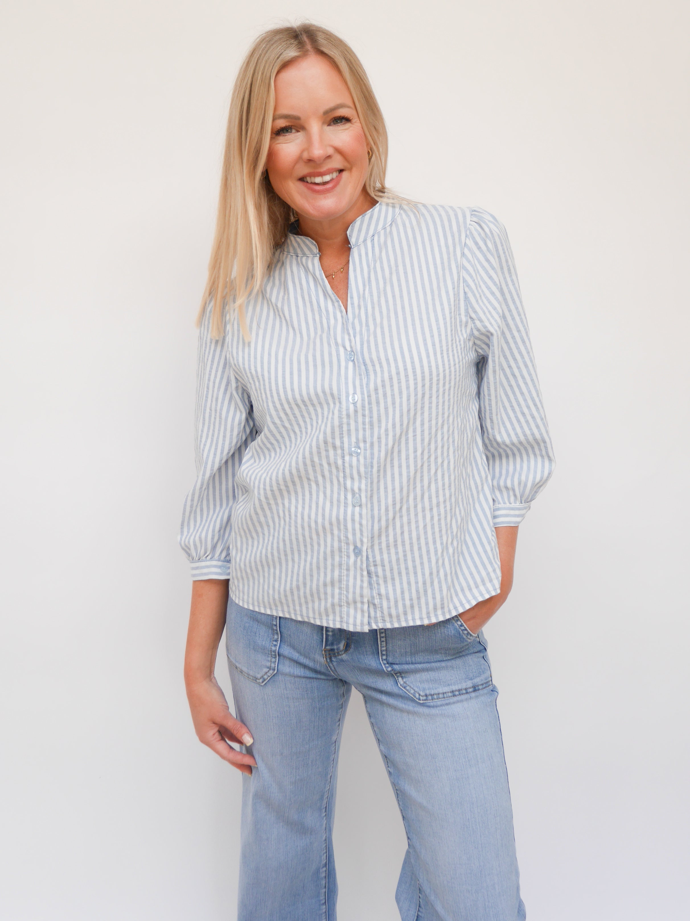 Lottie Blouse Blue