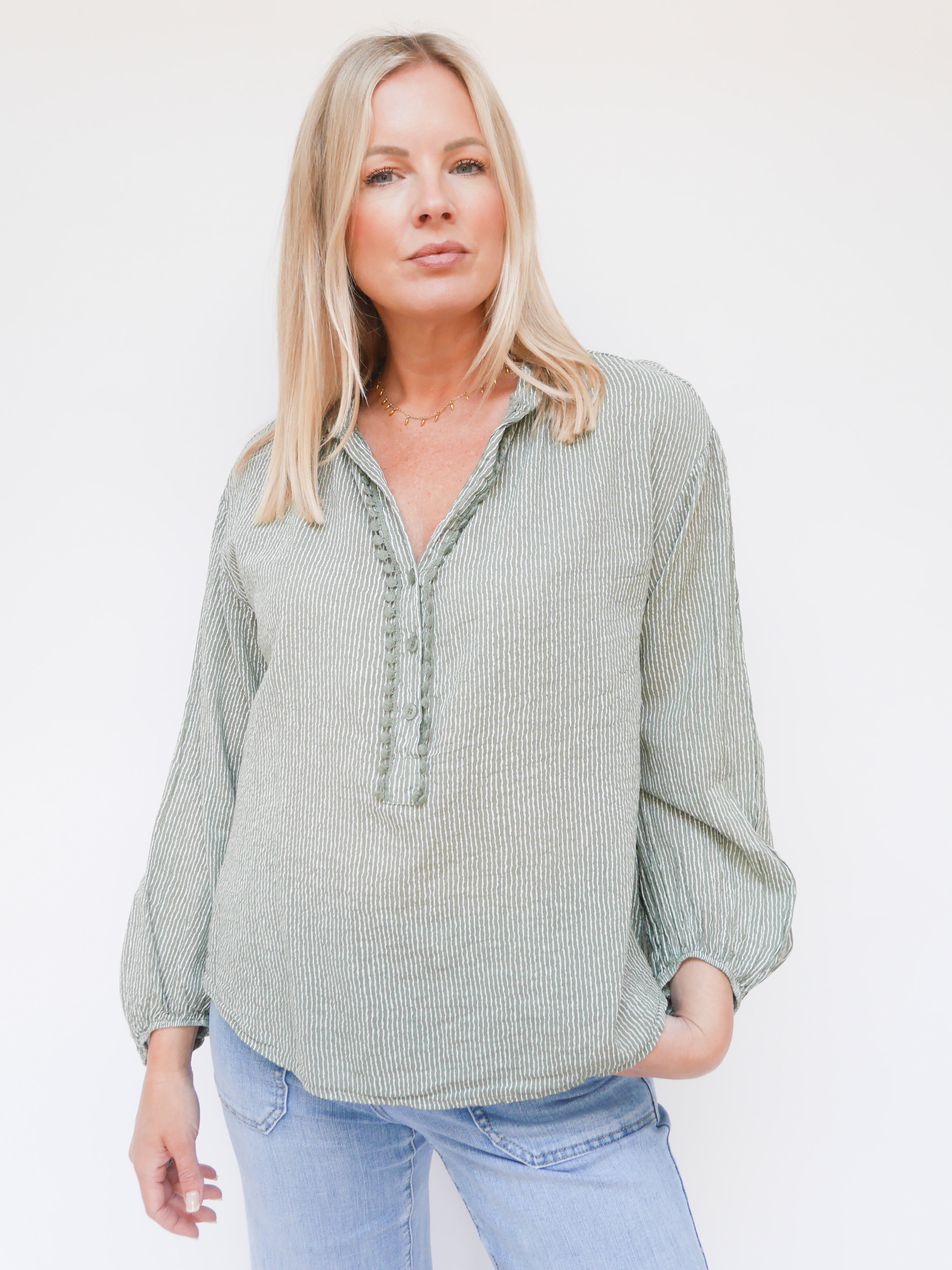 Katie Blouse Khaki