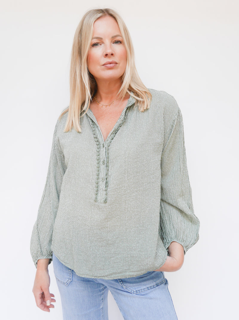 Katie Blouse Khaki