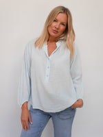 Holly Blouse Baby Blue