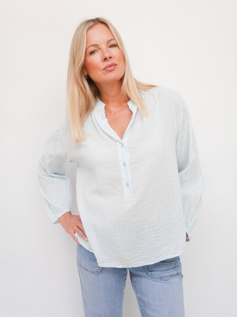 Holly Blouse Baby Blue
