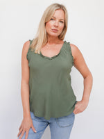 Bella Vest Khaki
