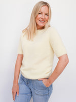 Nina Alpaca Knit Lemon