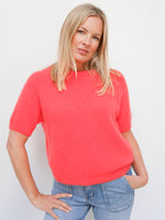 Nina Alpaca Knit Coral