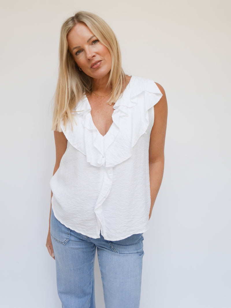 Annie Top White