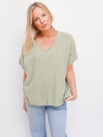 Faye Top Khaki