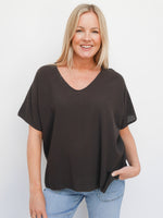Faye Top Chocolate