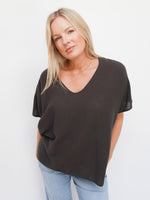 Faye Top Chocolate