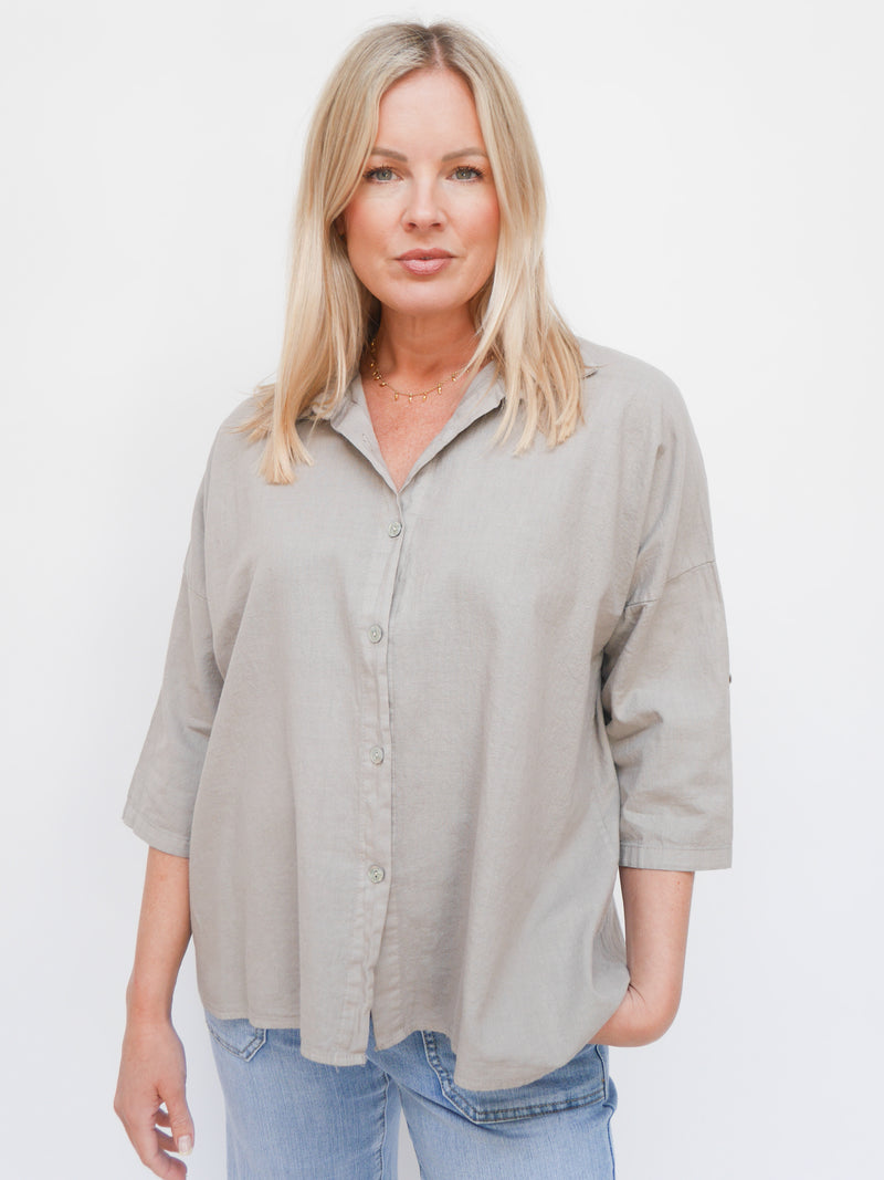 Nadia Blouse Mocha