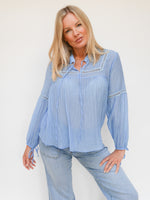 Abigail Blouse French Blue