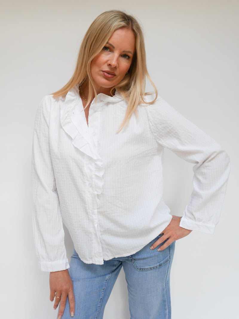 Aria Blouse White