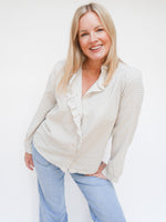 Aria Blouse Stone