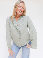 Aria Blouse Khaki