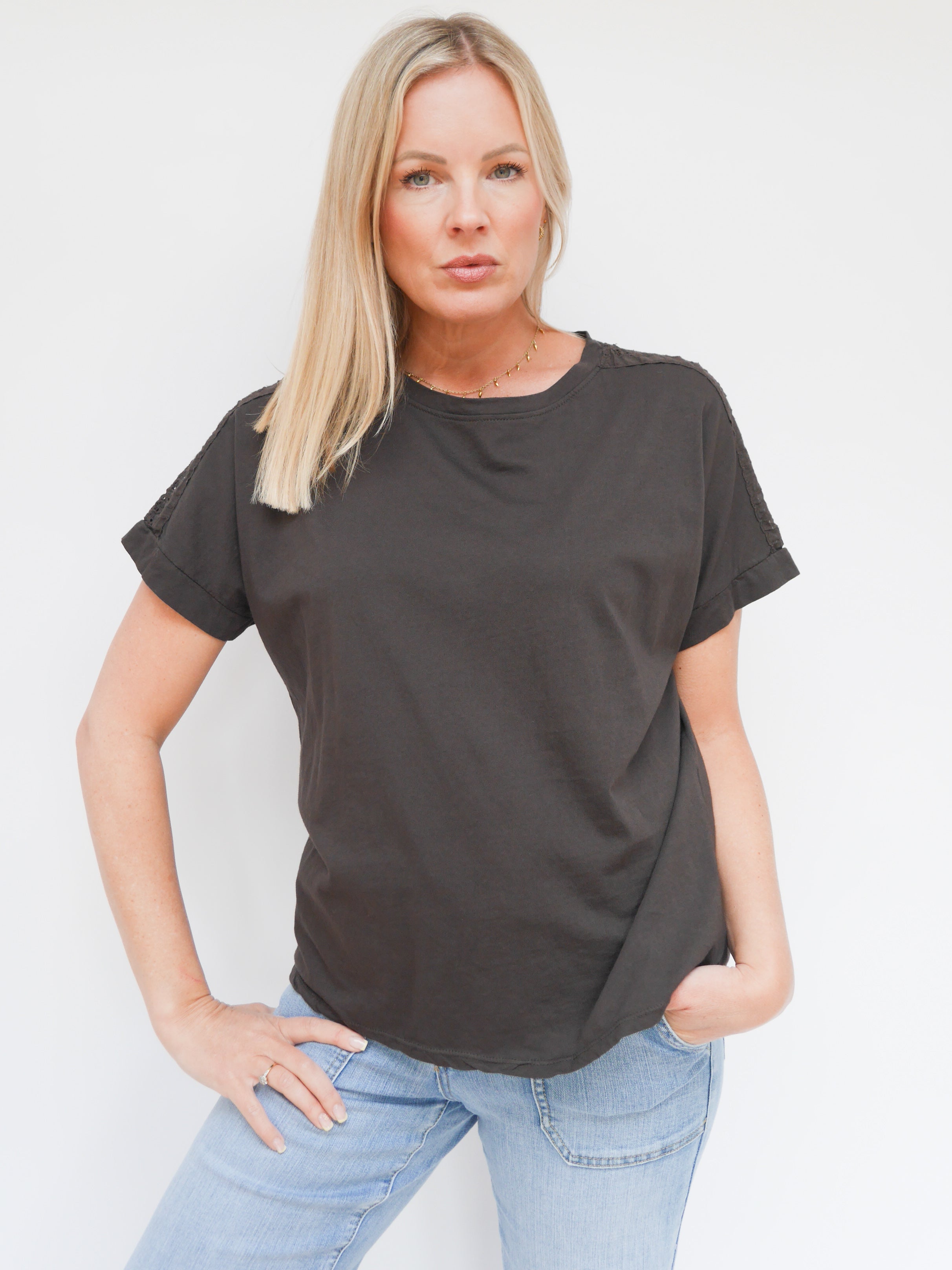 Belle T-Shirt Chocolate