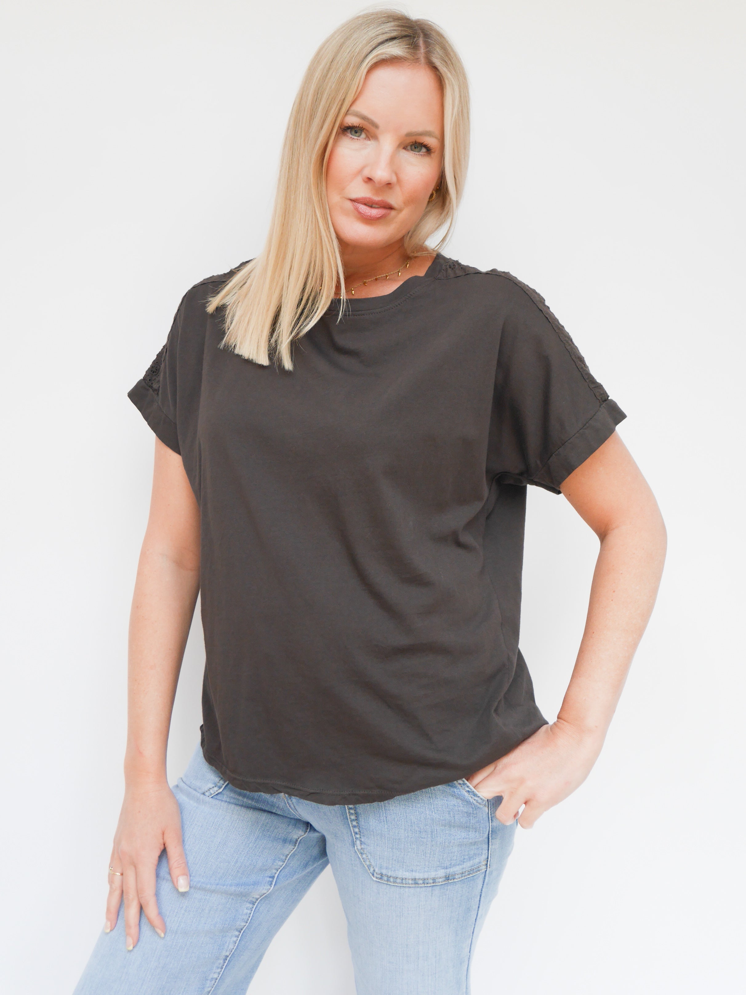 Belle T-Shirt Chocolate