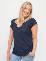 Rachel Tee Navy