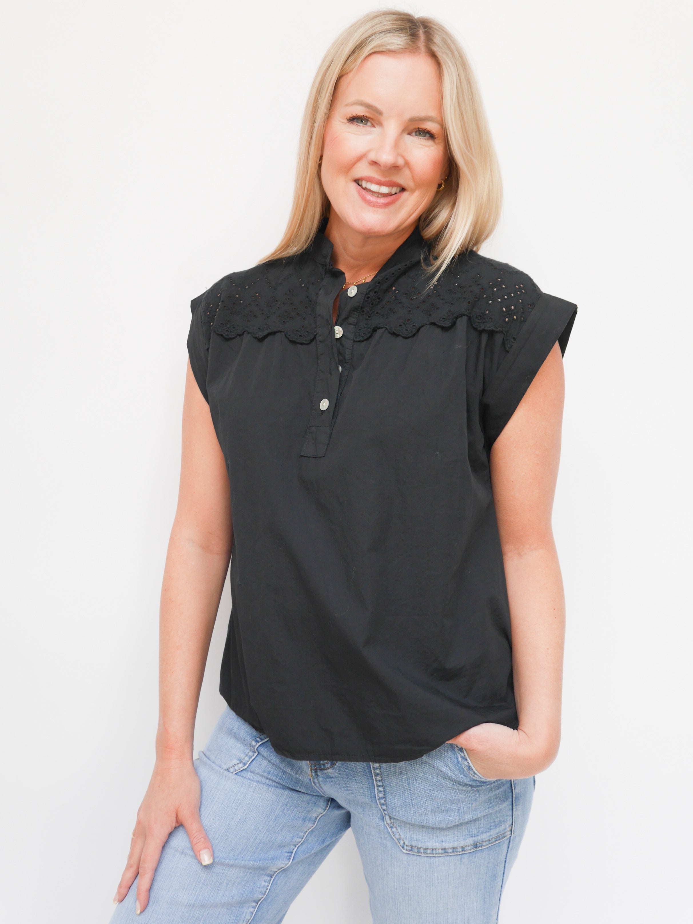 Izzy Blouse Black