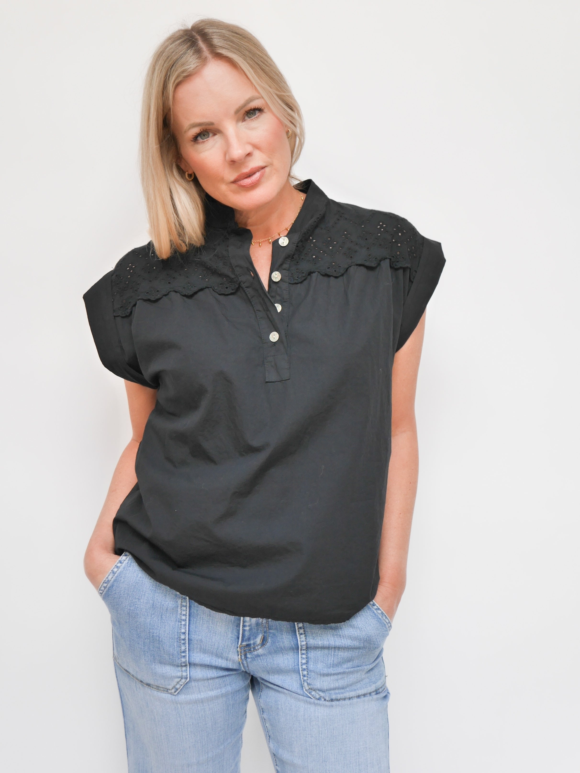 Izzy Blouse Black