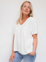 Faye Top White