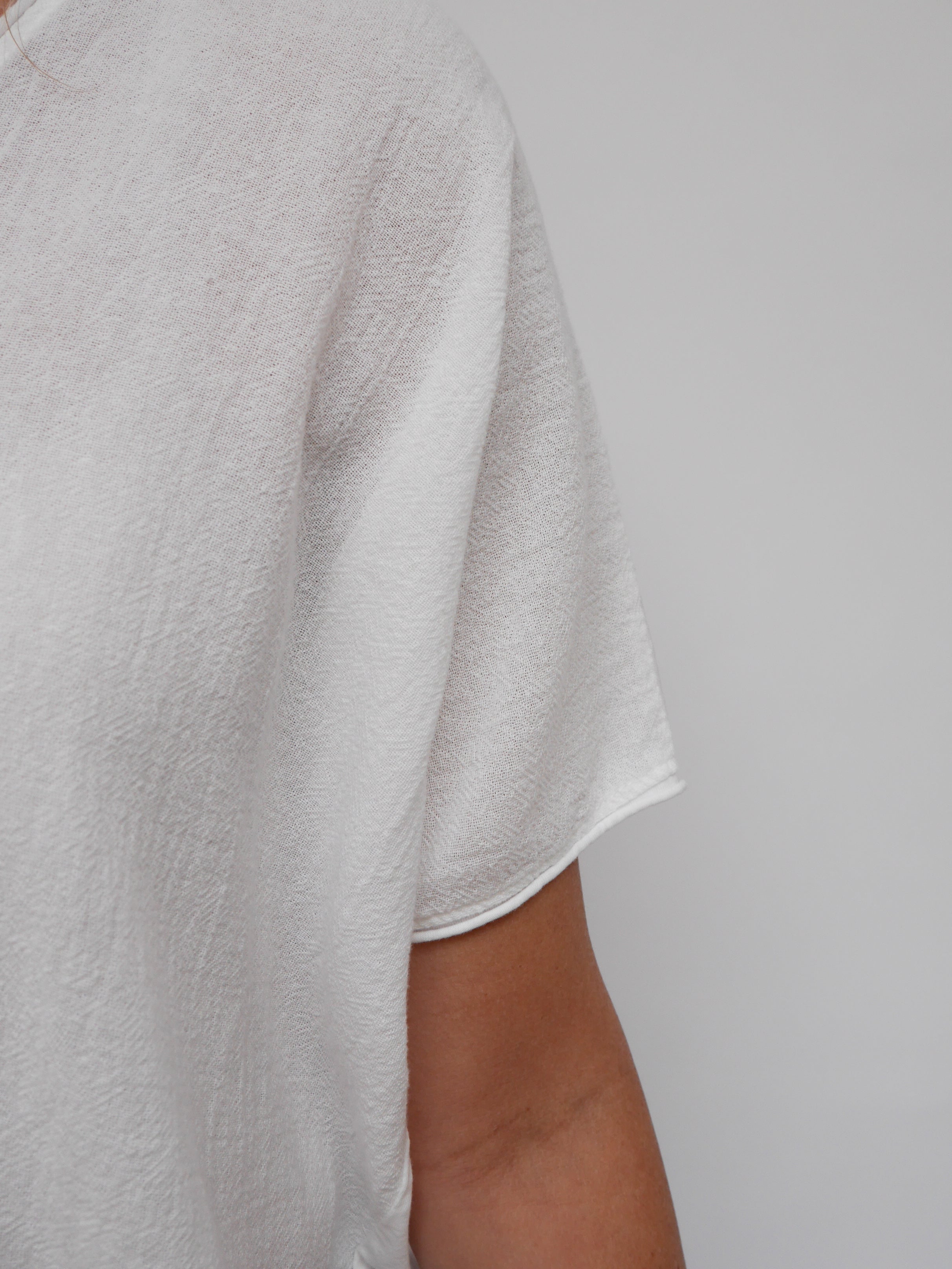 Faye Top White