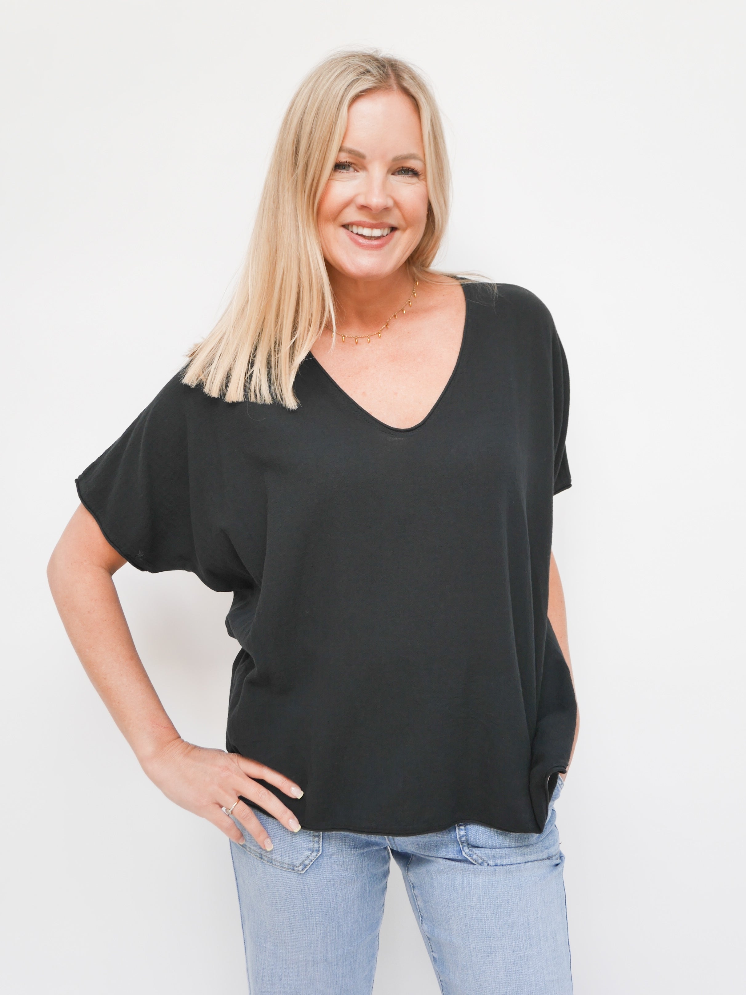 Faye Top Black