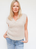 Alba Mohair Tank Stone