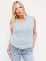 Alba Mohair Tank Baby Blue