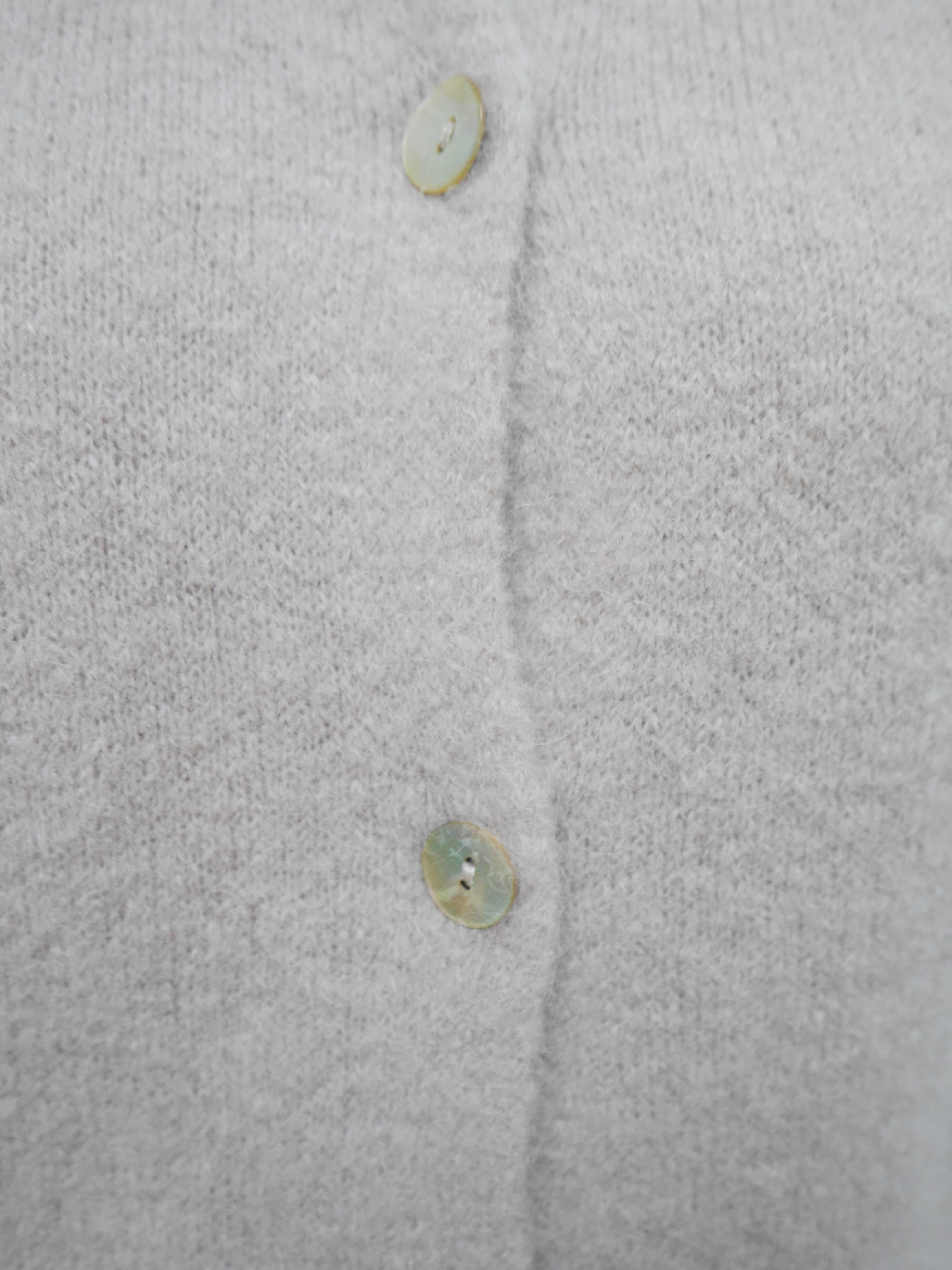 Jemma Alpaca Cardigan Stone