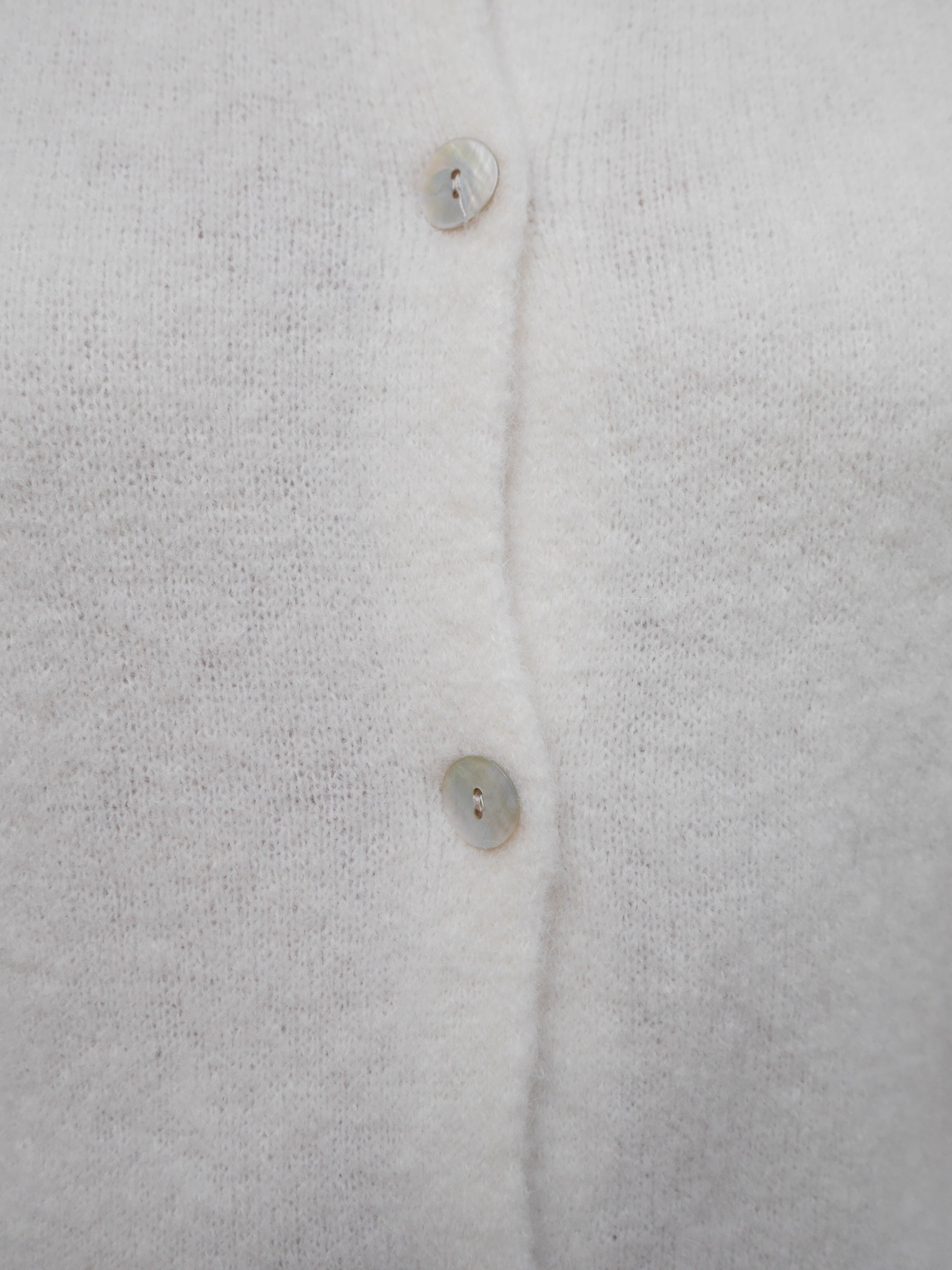 Jemma Alpaca Cardigan Ivory