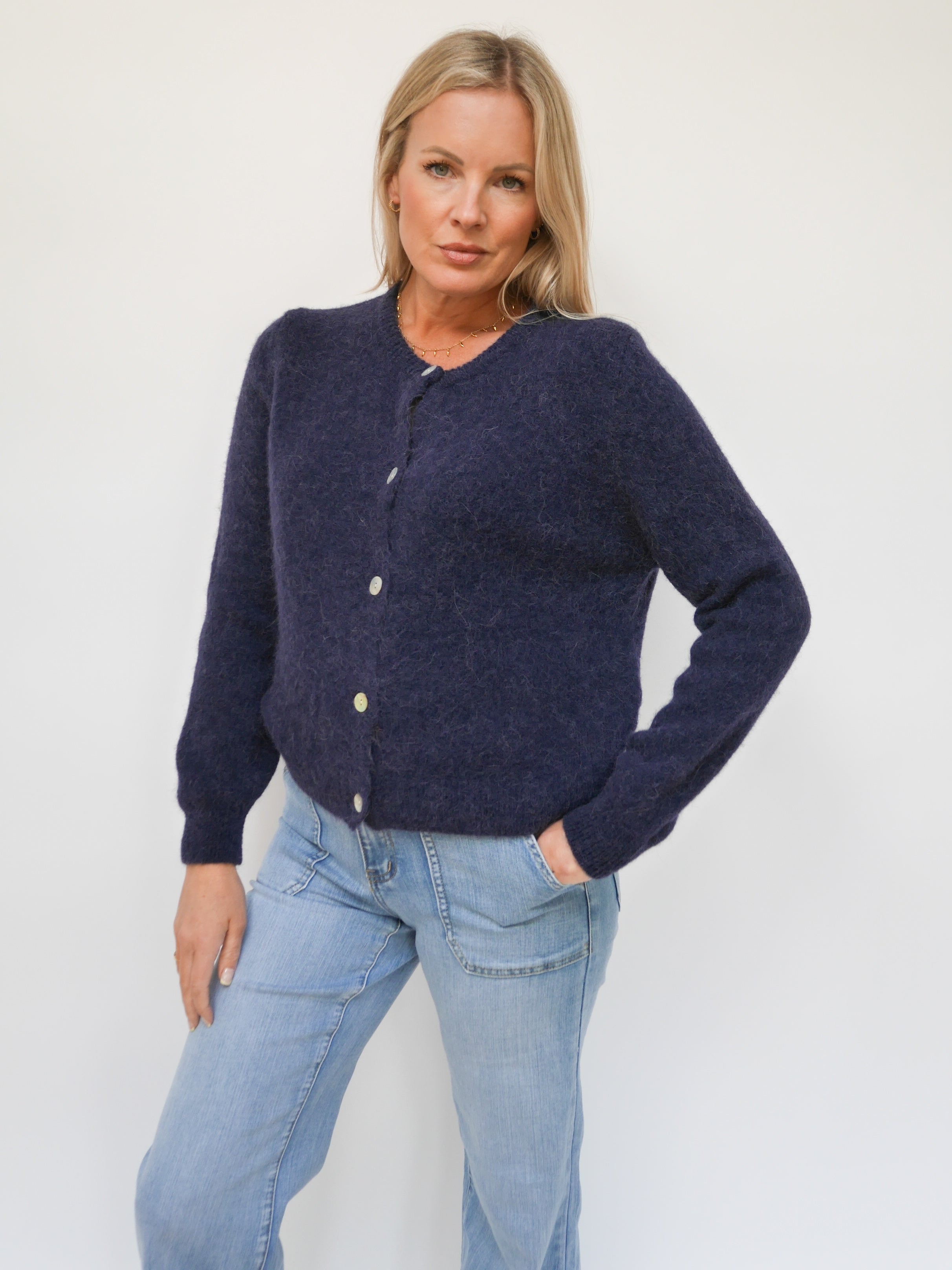 Claudia Cardigan Navy