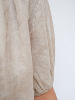 Amanda Linen Blouse Camel