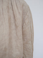 Amanda Linen Blouse Camel