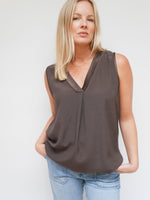 Keira Blouse Chocolate