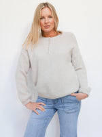 Jamie Alpaca Knit Stone